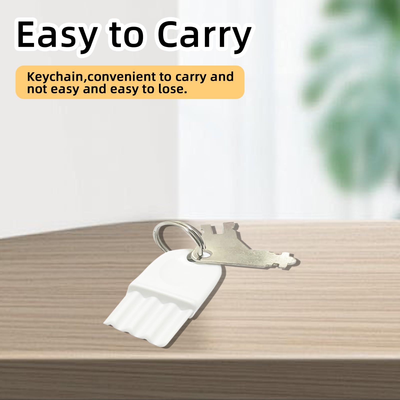 6pcs Universal Paper Towel Dispenser Keys - 2 Types Heavy Duty Toilet Paper Dispenser Keys with 3 Key Rings | Durable Bathroom & Commercial Use for Restaurants, Offices, Schools