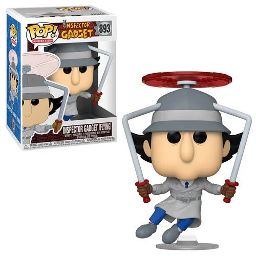 Inspector Gadget Flying Pop! Vinyl Figure - Funko Pop Collectible Toy for Fans - Perfect for Display, Gifts & Home Decor
