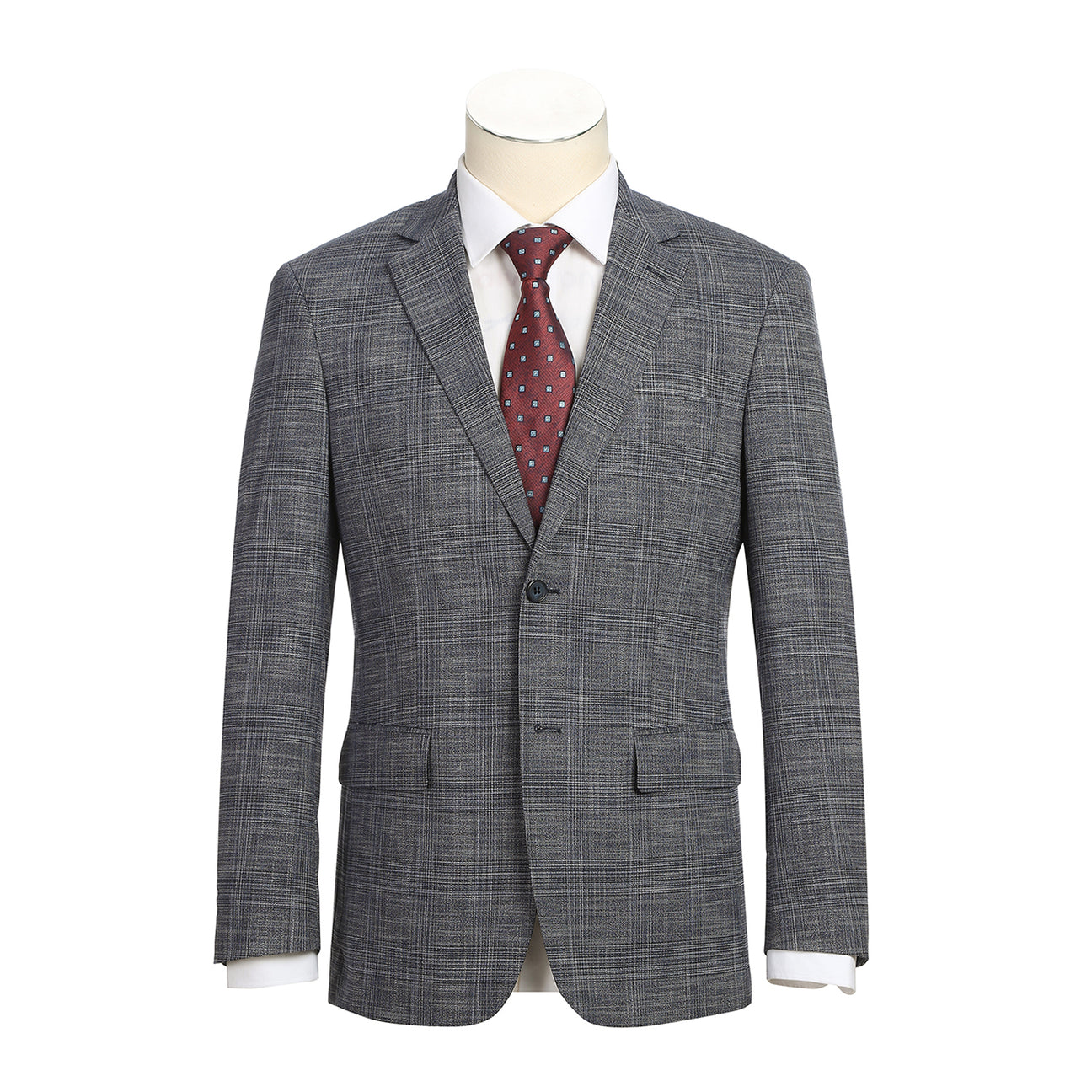 Alessandro Vitello by Renoir New Slim Fit Suit - Dark Blue 293 Size 39 | Premium Business Attire for Weddings & Formal Events
