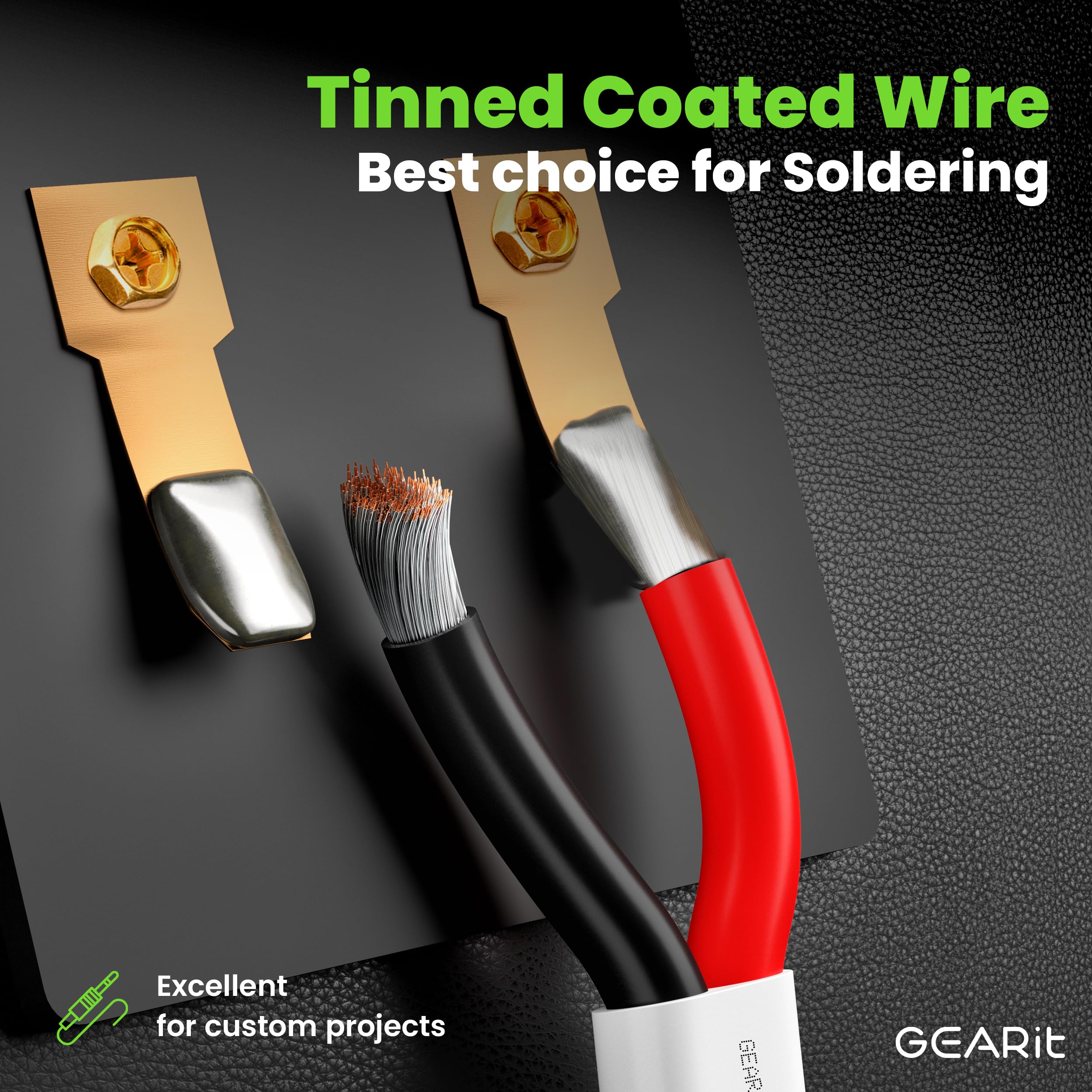 GearIT 14 AWG Marine Speaker Cable 200 Feet - Tinned Copper Boat Wire, 2 Conductor Duplex Electrical Grade Oxygen Free OFC - Perfect for Marine Audio Systems, Boat Stereo Installations & Outdoor Speakers