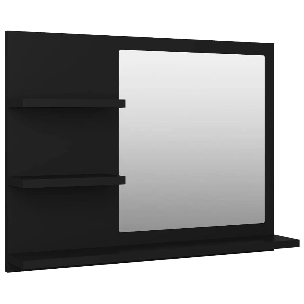 Modern Bathroom Wall Cabinet with Mirror - 23.6