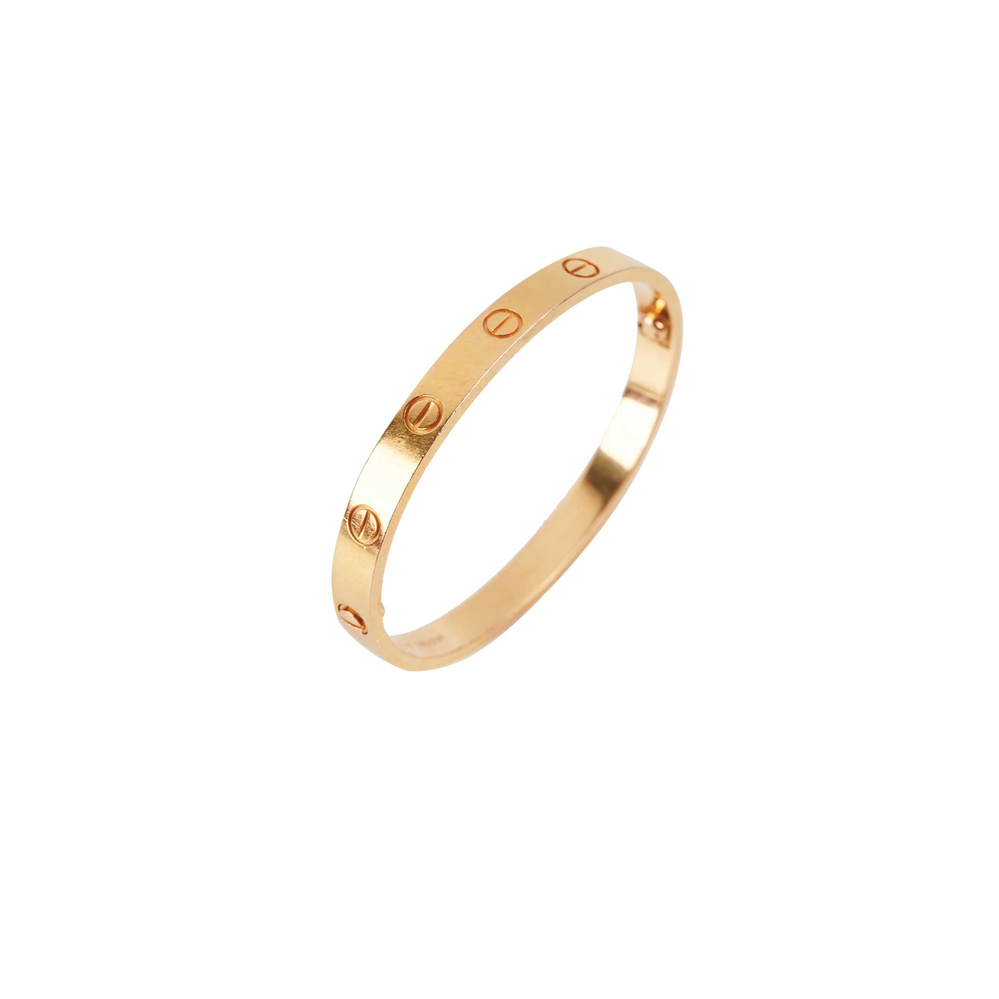 Cartier Love Bracelet 18K Gold 16 Size - Luxury Jewelry for Women, Anniversary & Valentine's Day Gift, Perfect for Special Occasions & Everyday Elegance