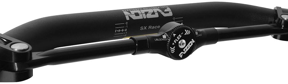 Fuzion Henry/Reed Off-Road Motorcycle Handlebars - Black, One Size - Dirt Bike & Adventure Riding for MX, Enduro & Trail Motorcycles