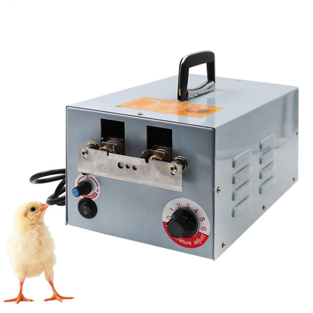 Electric Chicken Debeaker Machine - 2 Blade Poultry Beak Trimmer for Safe & Precise Beak Cutting | Ideal for Chicken Farms, Hatcheries & Poultry Processing