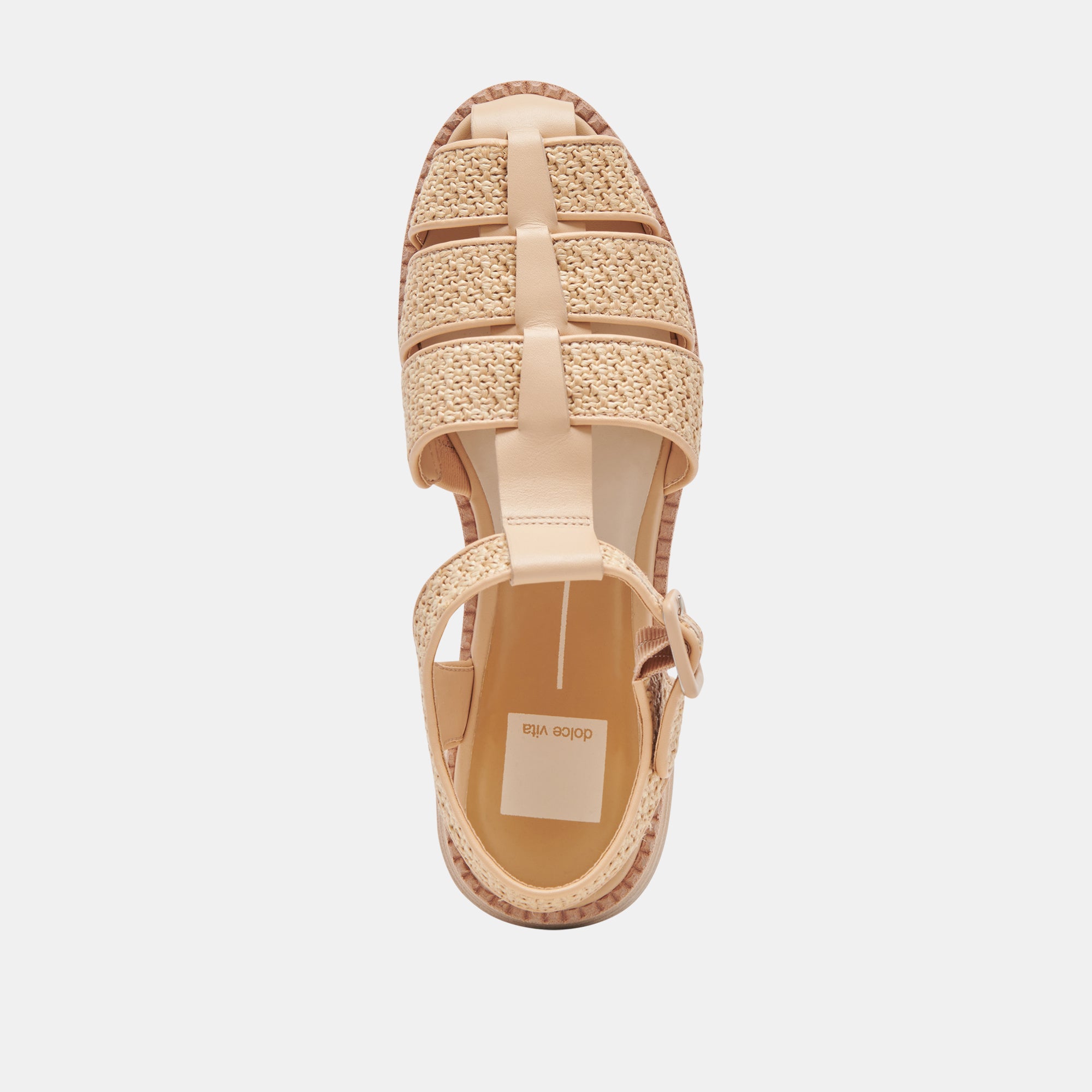 HOLIS Comfortable Lightweight Natural Raffia Sandals for Women - Perfect for Beach, Vacation, and Summer Outfits