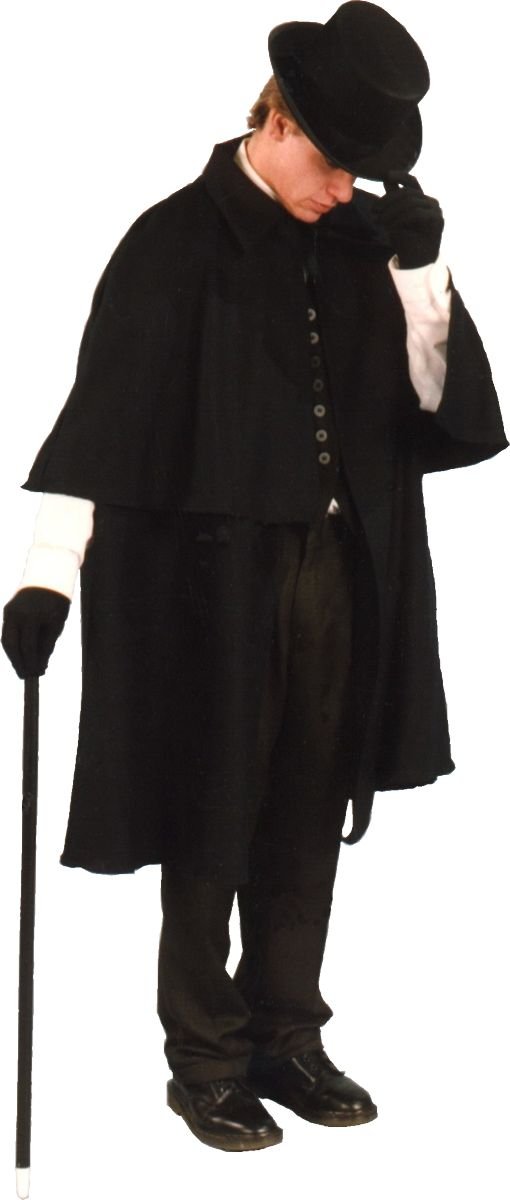 Victorian Men's Coat - Elegant Vintage Overcoat for Formal Events, Weddings & Historical Reenactments