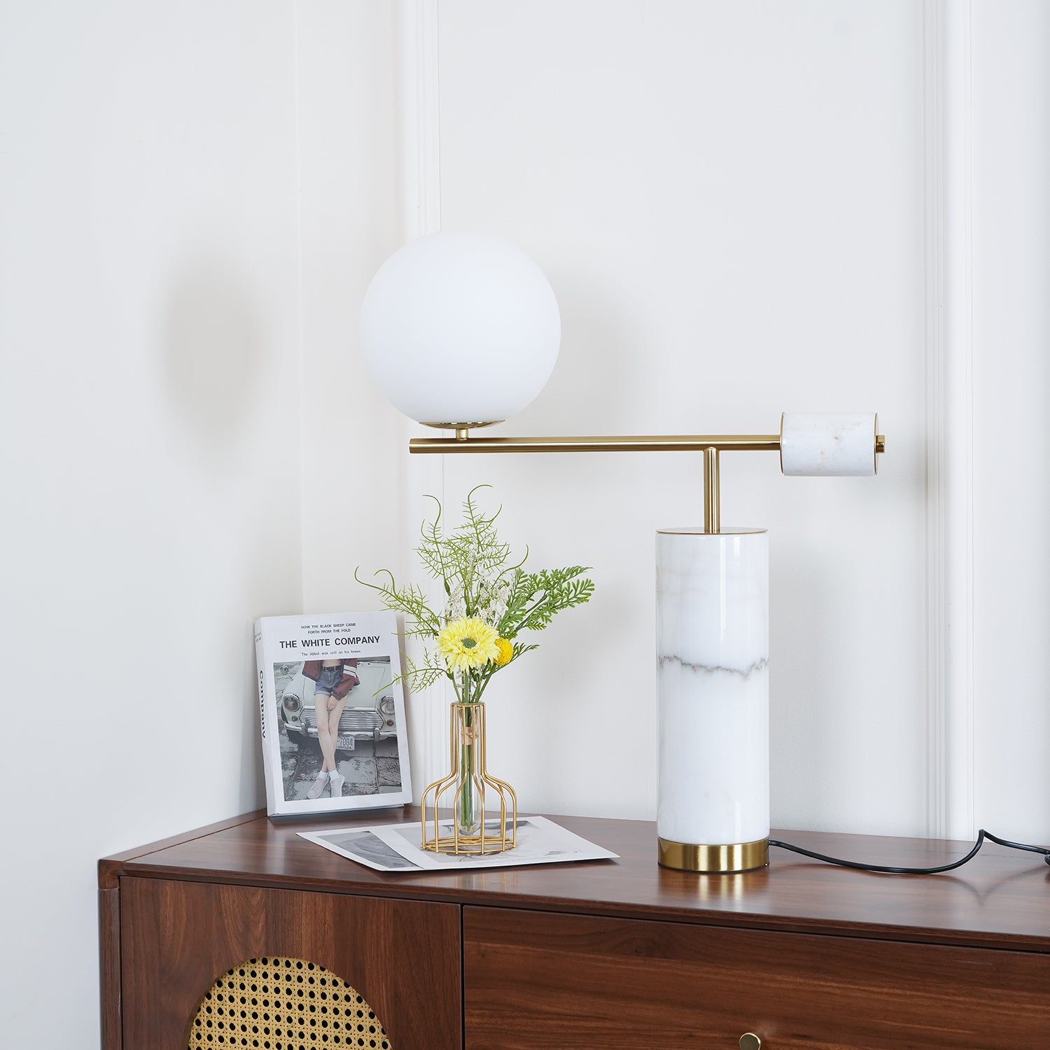 Lexi Table Lamp - Modern LED Desk Lamp with Adjustable Brightness & Color Temperature for Home Office, Bedroom, and Study Room - Perfect for Reading, Working, and Relaxing