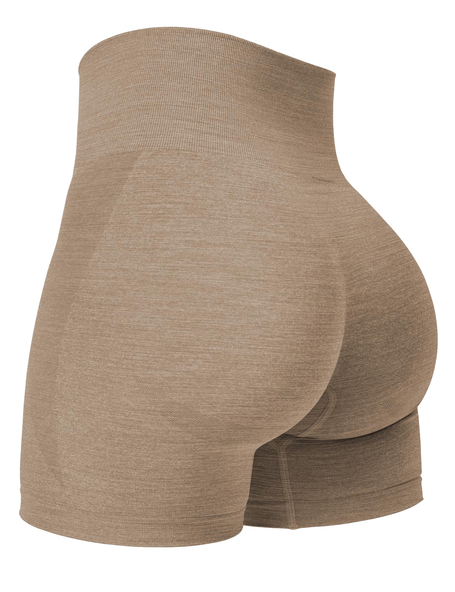 YEOREO Seamless High Waisted Yoga Shorts for Women - Smile Contour Biker Shorts for Gym, Workout & Running | Perfect for Yoga, Pilates & Active Lifestyle
