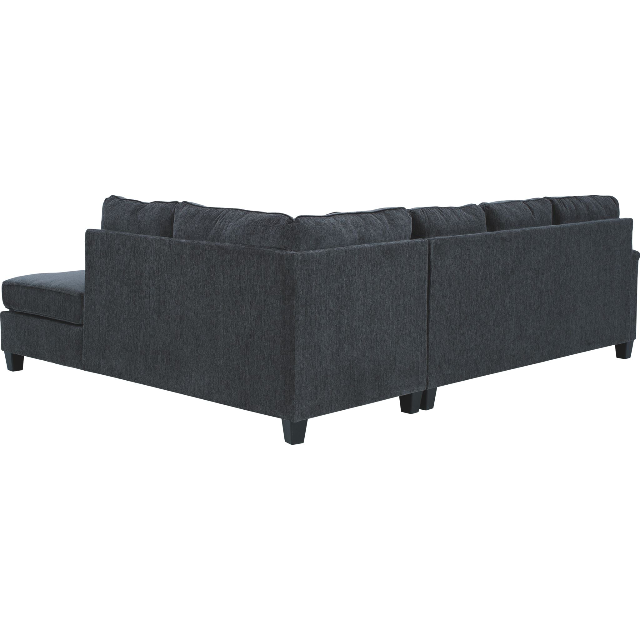 Abinger 2-Piece Sectional Sofa with Chaise Lounge - Modern L-Shaped Living Room Couch for Small Spaces, Apartment & Family Room Furniture