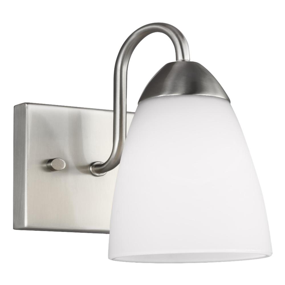 Barton 1 Light Wall Sconce - Modern Indoor/Outdoor Wall Light Fixture for Living Room, Bedroom, Porch & Patio Lighting