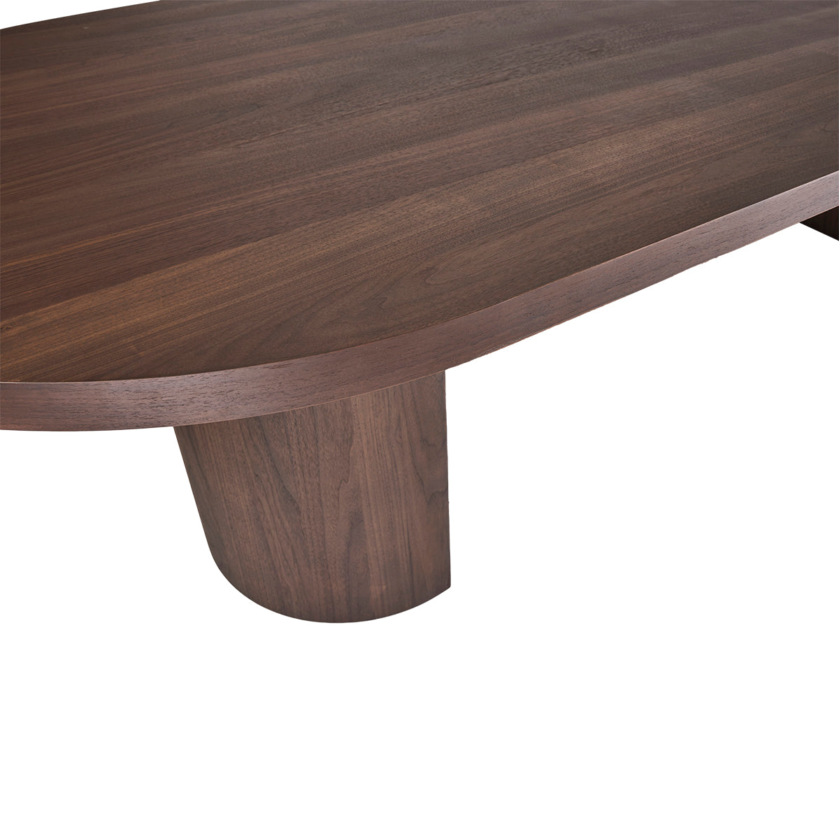 Stylish Desert Moon Oval Dining Table - Modern Wooden Kitchen Table for 6 - Perfect for Family Dinners & Entertaining Guests