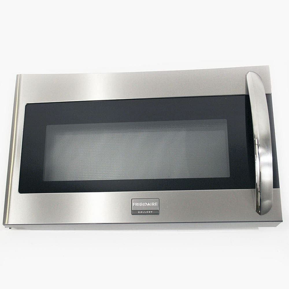 Genuine OEM Microwave Door Assembly Stainless Steel - Replaces 5304473843 & 5304473842 - Perfect for Kitchen Appliance Repair & Replacement