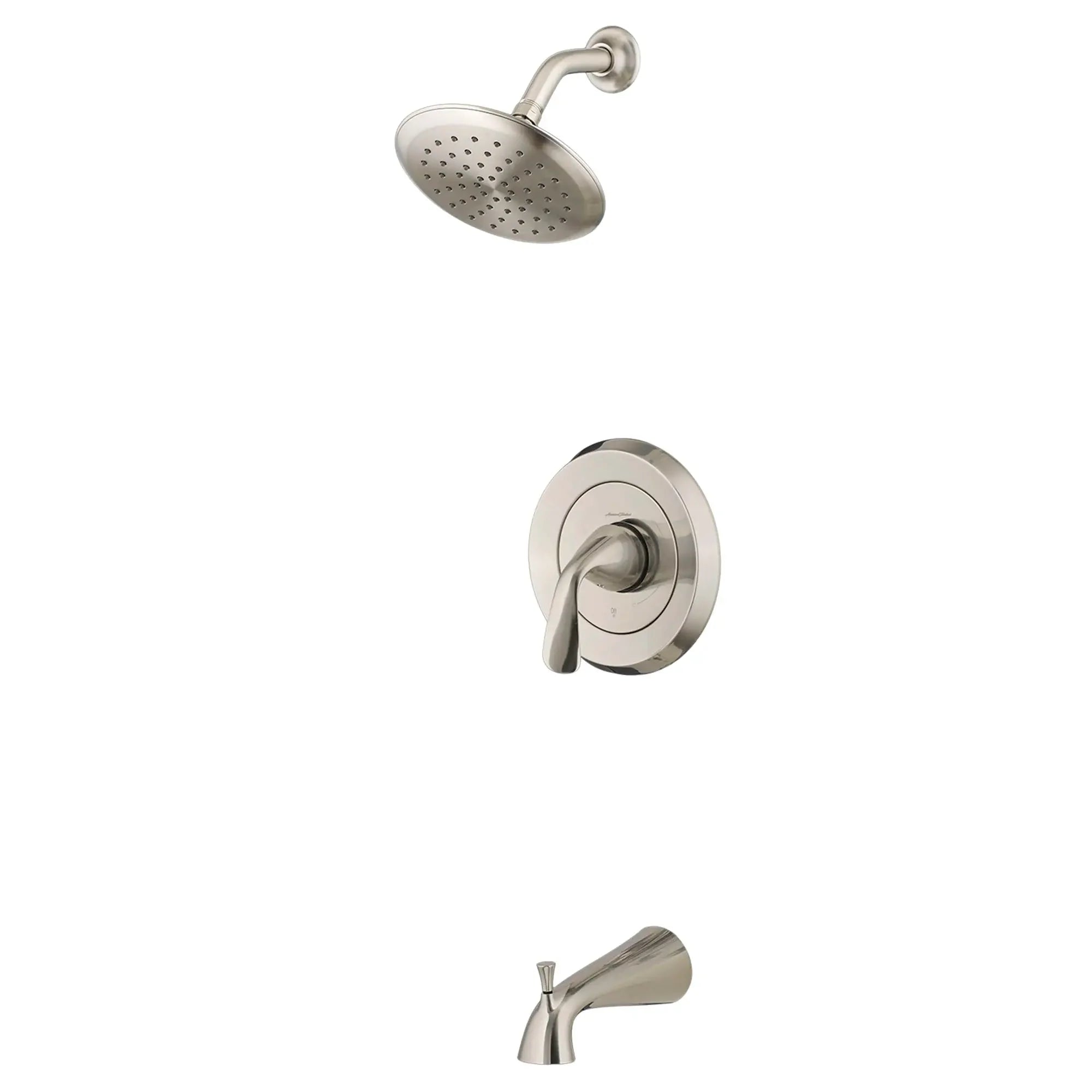 Fluent 1.8 GPM Water Saving Shower Trim Kit with Double Ceramic Pressure Balance Cartridge & Lever Handle - Perfect for Bathroom Renovation & Water Conservation