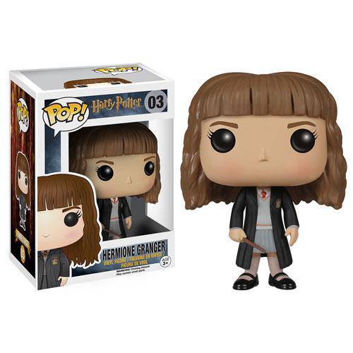 Harry Potter Hermione Granger Pop! Vinyl Figure #03 - Collectible Funko Pop! Toy for Fans & Gift Idea - Perfect for Display, Collections, and Harry Potter Merchandise Lovers