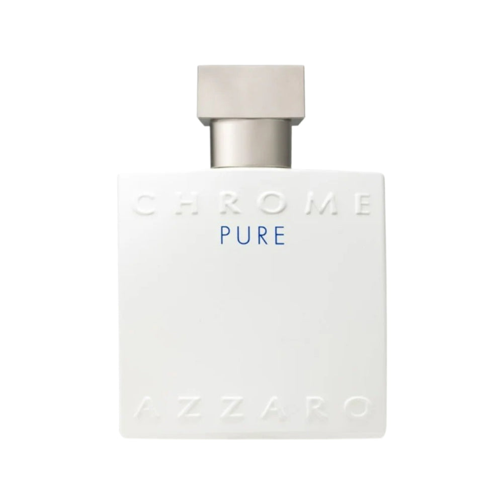 Chrome Pure Eau De Toilette for Men - 100ml Fresh Citrus Aromatic Cologne | Perfect for Daily Wear, Office & Special Occasions