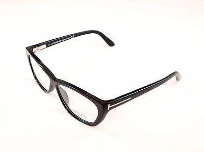 Tom Ford TF5227 Black Plastic Eyeglasses Frame - Made in Italy - Size 54-10-130 - Luxury Designer Glasses for Men & Women - Perfect for Office, Reading & Fashion Accessories