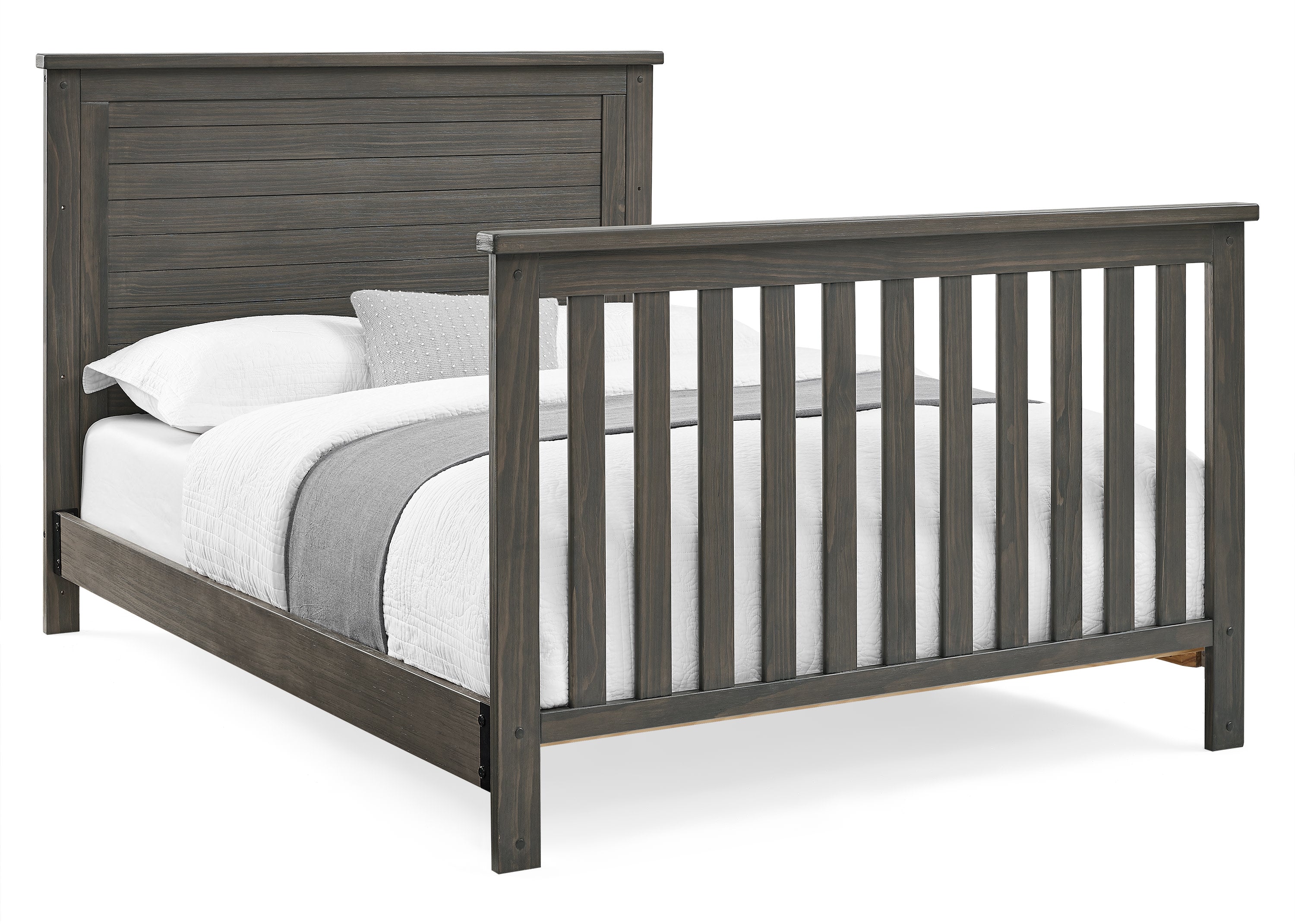 Caden 6-in-1 Convertible Baby Crib with Trundle Drawer - Nursery Furniture for Newborn to Toddler Bed | Space-Saving Design for Small Rooms & Shared Kids' Bedrooms
