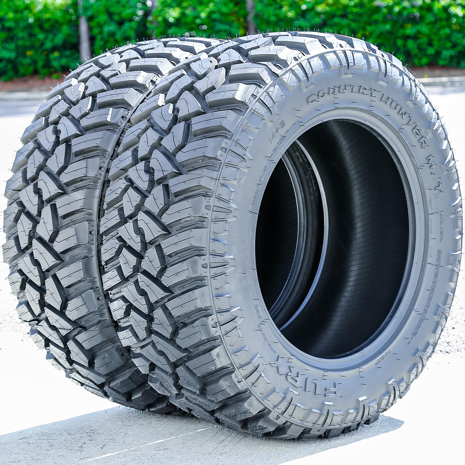 FURY OFFROAD® IF35125020 35X12.50R20LT MTII Mud Terrain Off-Road Tires for Trucks & Jeeps - Perfect for Rock Crawling, Mudding & Trail Adventures