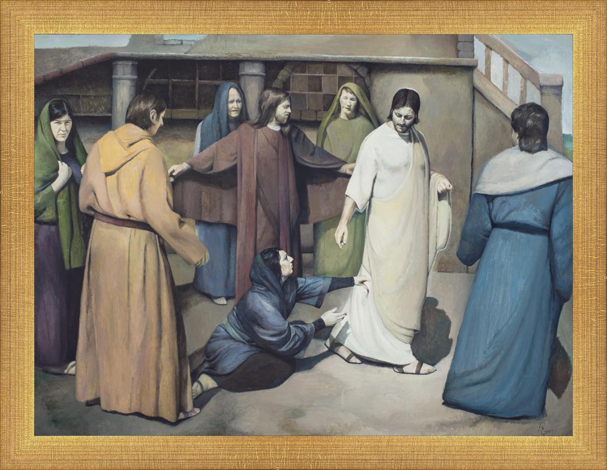 Jesus Healed the Sick by Touching His Garment - Biblical Story for Sunday School Lessons & Christian Faith Inspiration