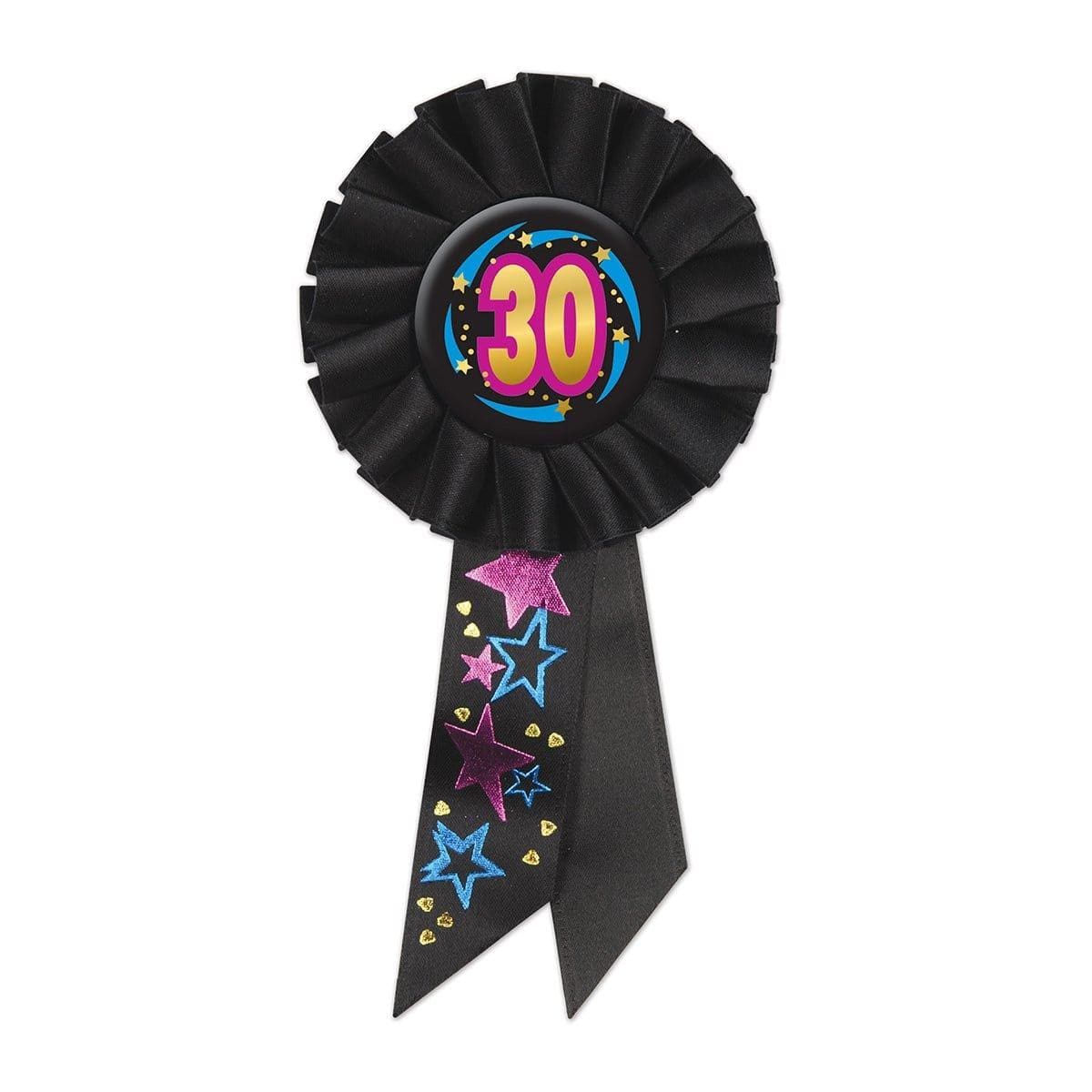 30 Years Service Award Ribbon - Premium Quality Recognition Ribbon for Milestone Anniversaries, Employee Appreciation, and Retirement Celebrations