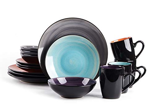 Combi Grey, Orange, Purple and Turquoise