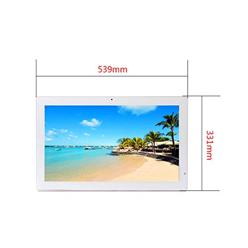 21.5 Inch Digital Photo Frame - Full HD 1920×1080 Resolution, Electronic Picture Frame with Clock & Calendar, Wall Mountable Digital Display for Home, Office, or Advertising (Black/White) - Perfect for Living Room Decor, Family Photo Slideshow, and Business Promotions