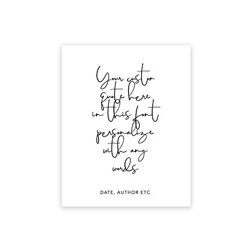 Vertical Modern Quote