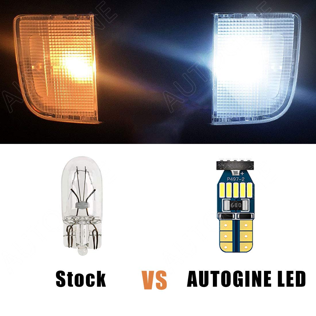 2017-2020 Jeep Compass 11-Piece CANBUS LED Interior Light Kit - Super Bright 6000K White LED Bulbs with Installation Tool | Upgrade Cabin Lighting for Night Driving & Interior Customization