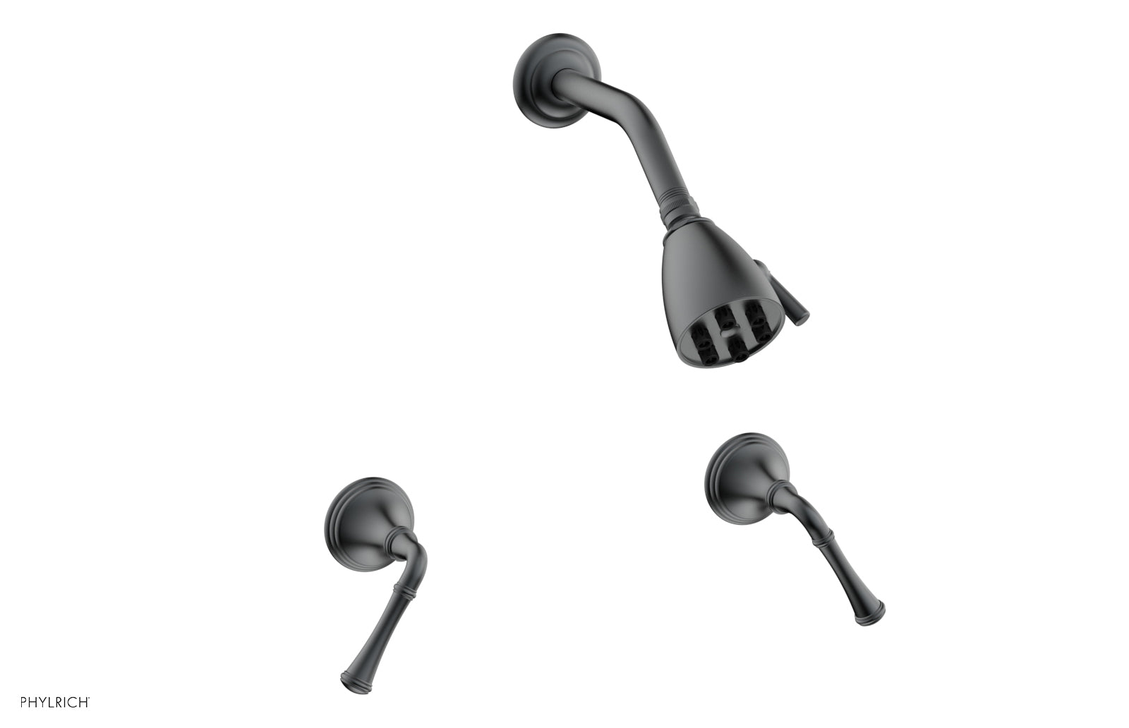 3RING Two Handle Shower Faucet Set D3205 - Chrome Finish Bathroom Shower System for Modern Homes, Perfect for Master Bath or Guest Bathroom Renovation