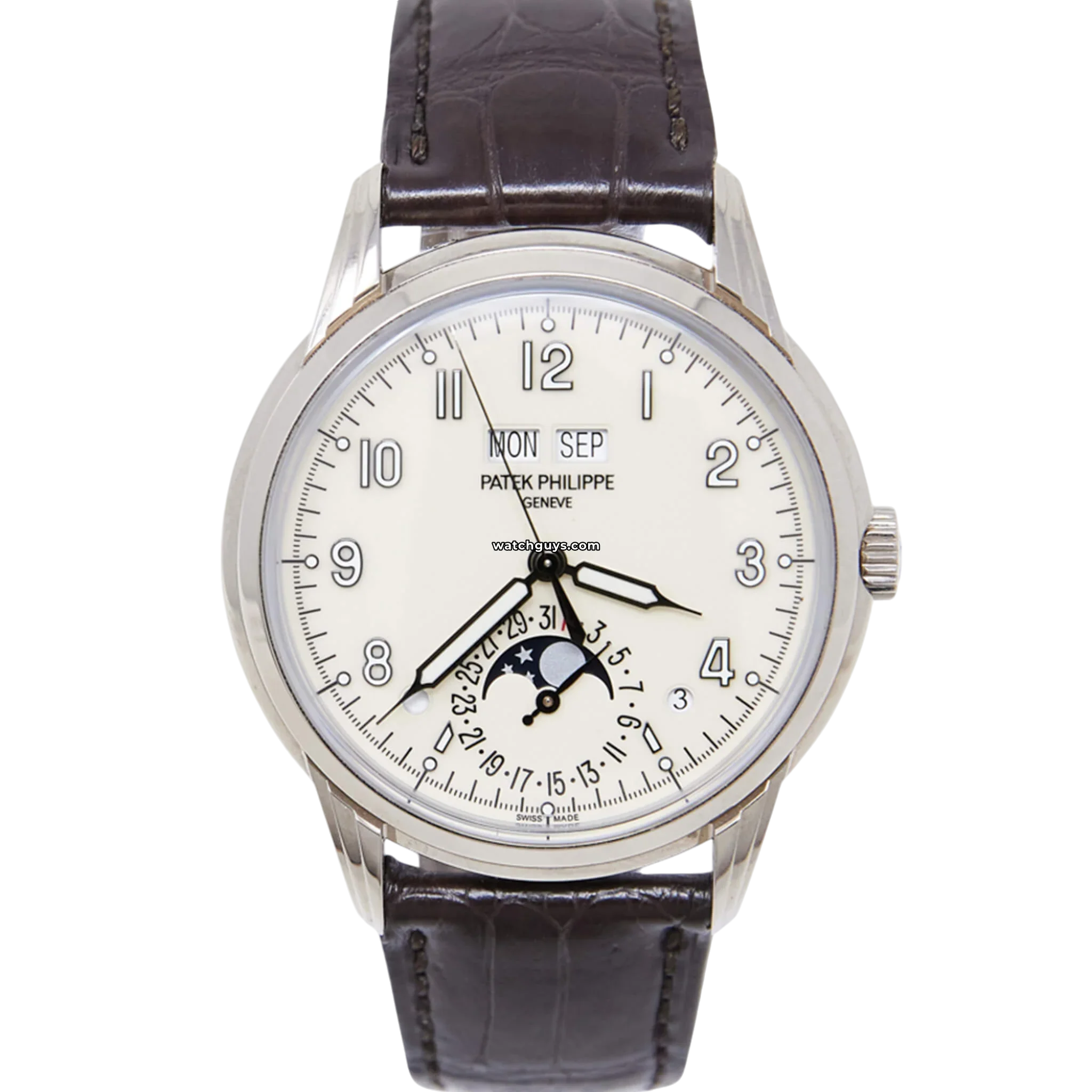 Patek Philippe Grand Complications 5320G 001 Perpetual Calendar Watch - Luxury Men's Mechanical Timepiece for Business & Formal Occasions
