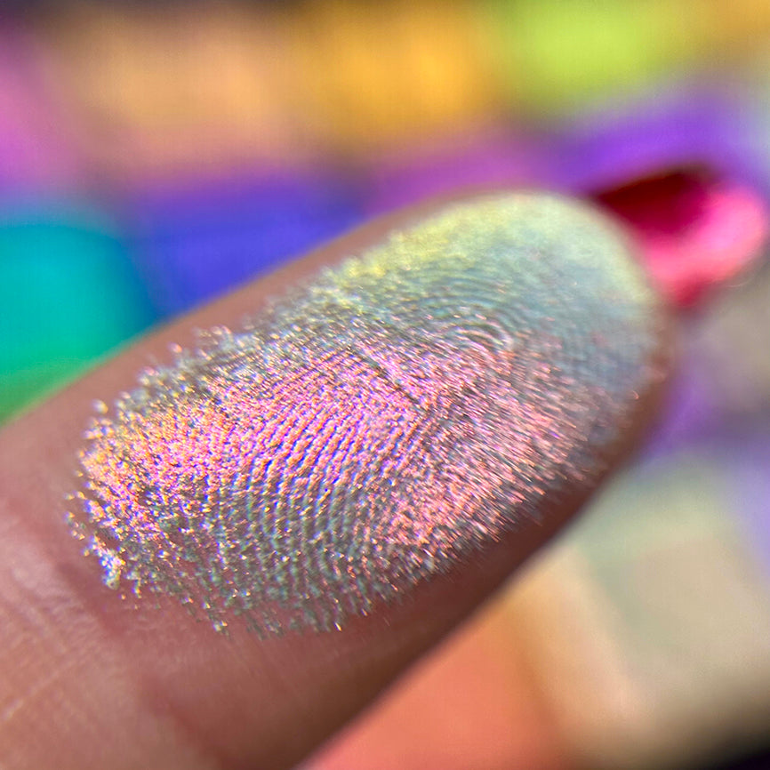 Lightfast Series 3 Iridescent Multichrome Eyeshadow - Long Lasting Pigmented Makeup for Day & Night Glam Looks