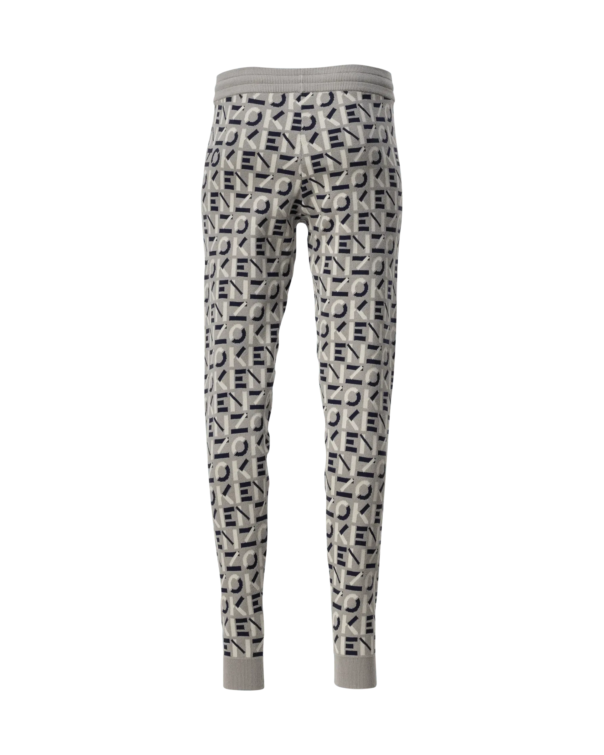 Monogram Jacquard Sweatpants for Women - Luxury Embroidered Lounge Pants, Soft Cotton Joggers for Home, Yoga & Casual Wear
