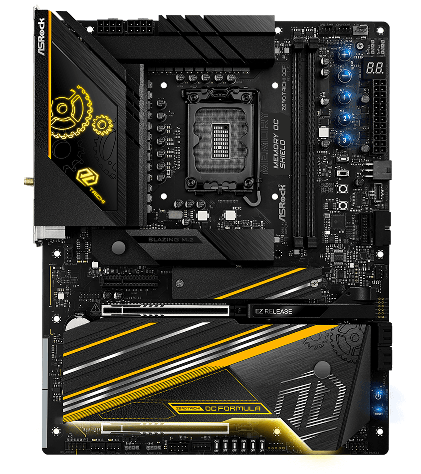 ASRock Z890 Taichi OCF Motherboard - Intel LGA 1700 Socket, DDR5, PCIe 5.0, WiFi 6E - Pre Order Now for High Performance Gaming & Content Creation PCs