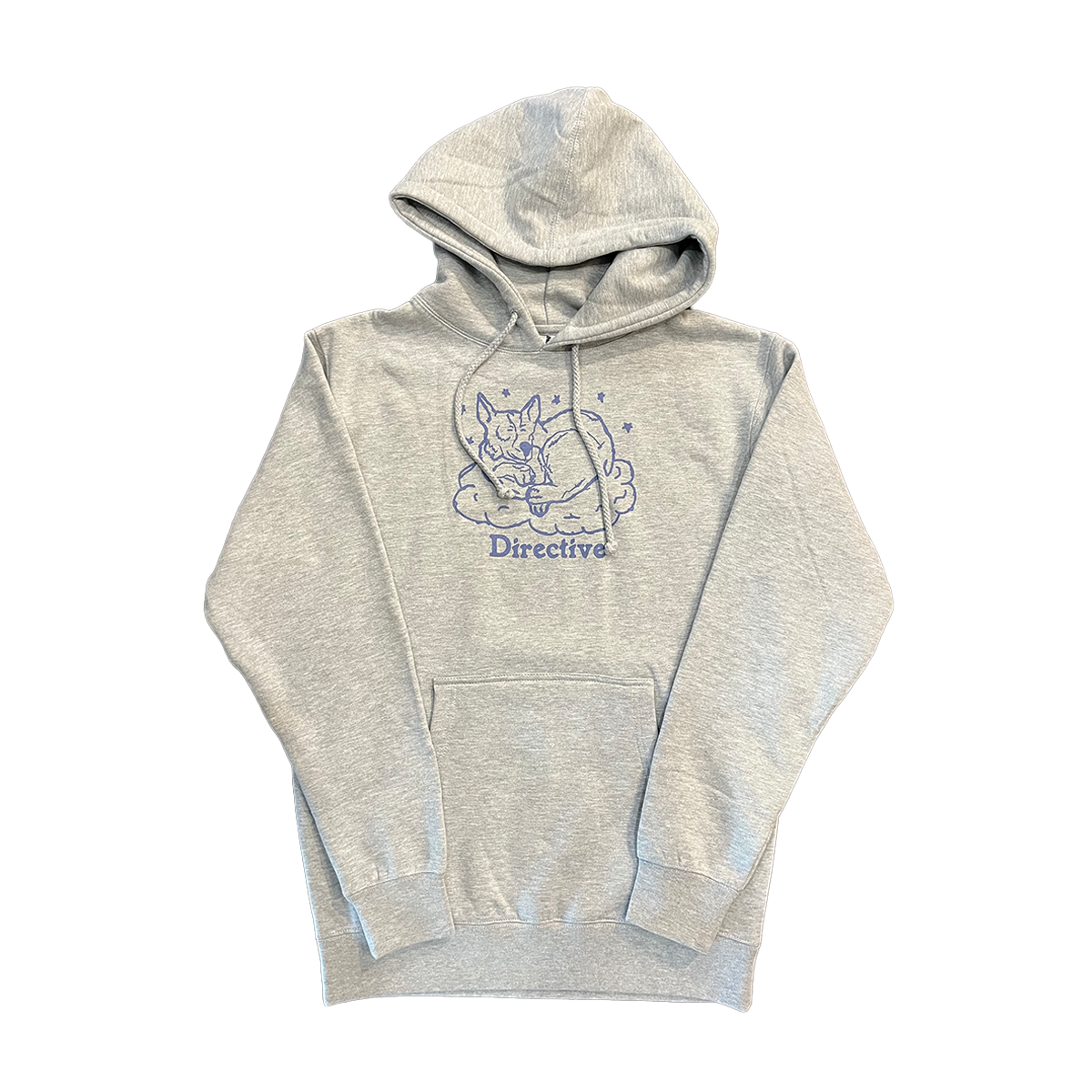 Directive Do Not Disturb Hoodie - Soft Heather Grey Pullover for Men & Women | Perfect for Relaxing at Home, Running Errands, or Lounging in Style