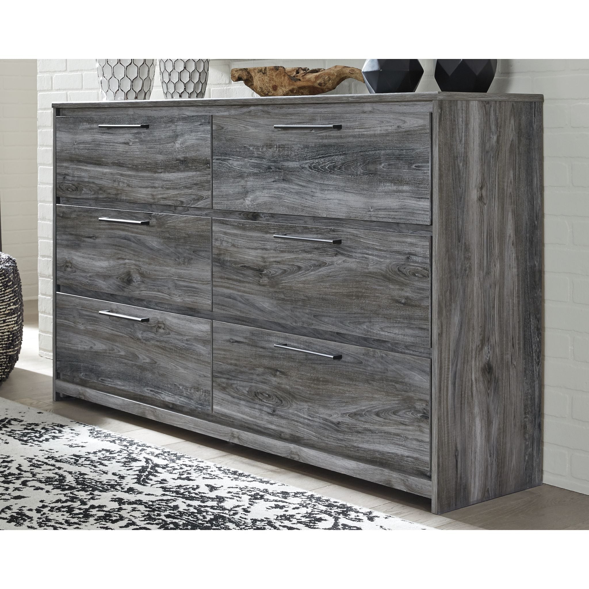 Baystorm Dresser - Modern Gray Chest of Drawers for Bedroom, Living Room & Office Storage | Stylish & Functional Furniture Organizer