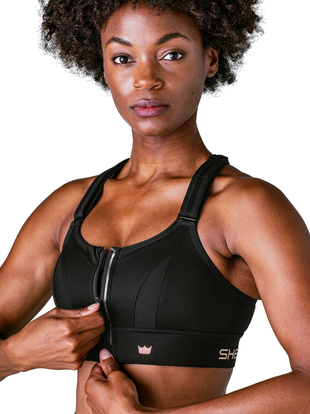 SHEFIT Ultimate Sports Bra for Women - High Impact Support, Adjustable Straps & Band - Perfect for Running, Gym Workouts & High-Intensity Training