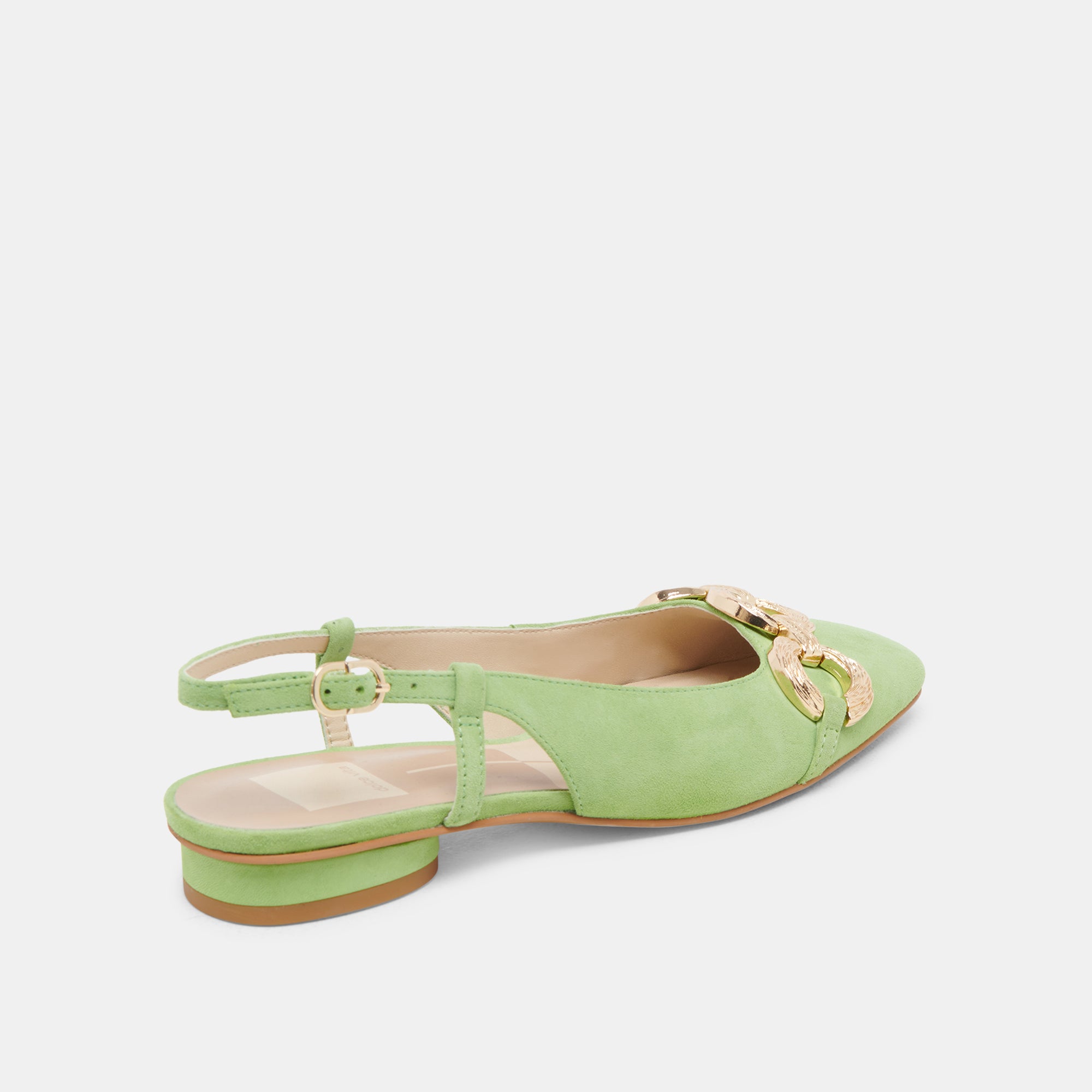 RAMANO FLATS LIME SUEDE Women's Comfortable Loafers - Perfect for Office, Casual Wear & Travel