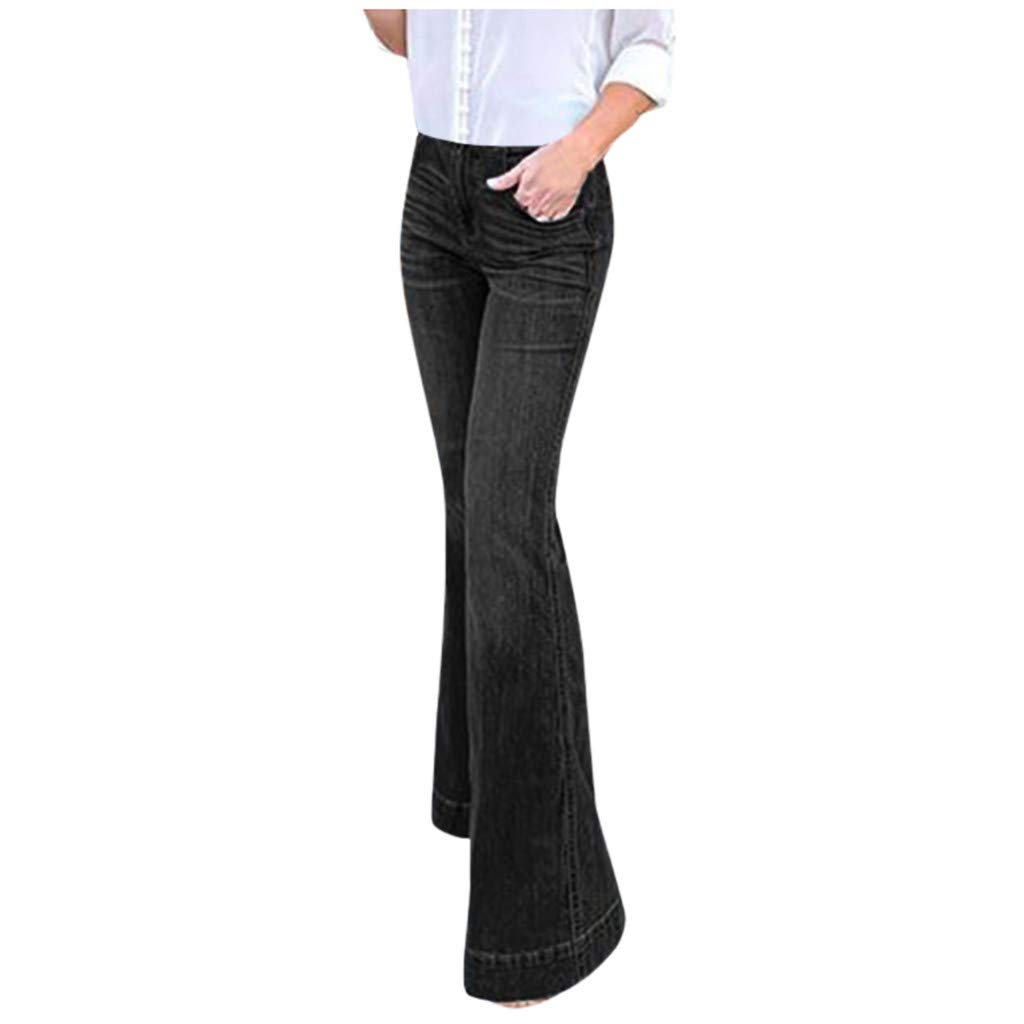 Women's High Waisted Cropped Wide Leg Jeans - Stretchy Denim Pants for Casual & Work Outfits | Perfect for Office, Date Night & Weekend Wear