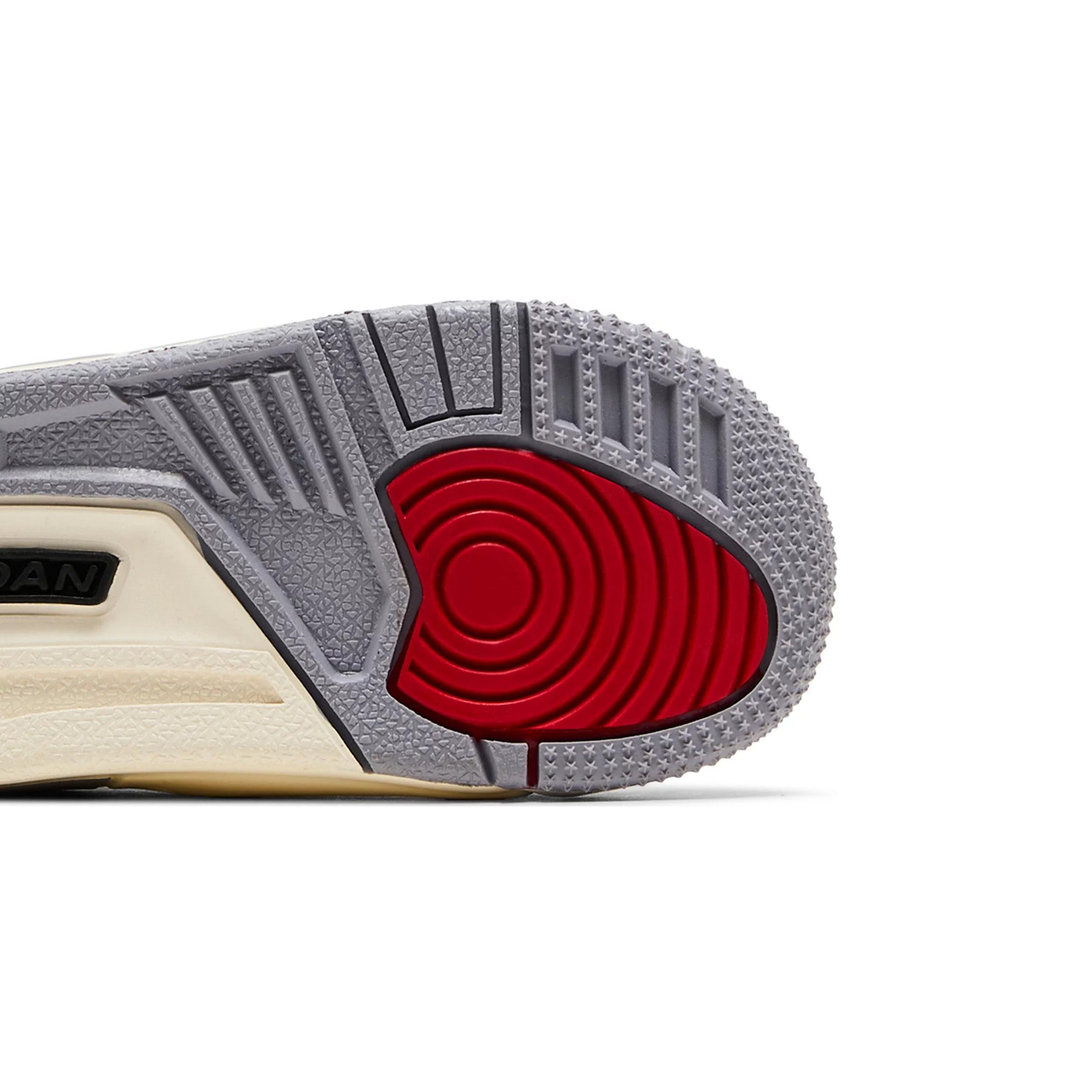 Air Jordan 3 Retro 'Cement Grey' TD Sneakers (2024) - Men's Basketball Shoes for Casual Wear & Street Style