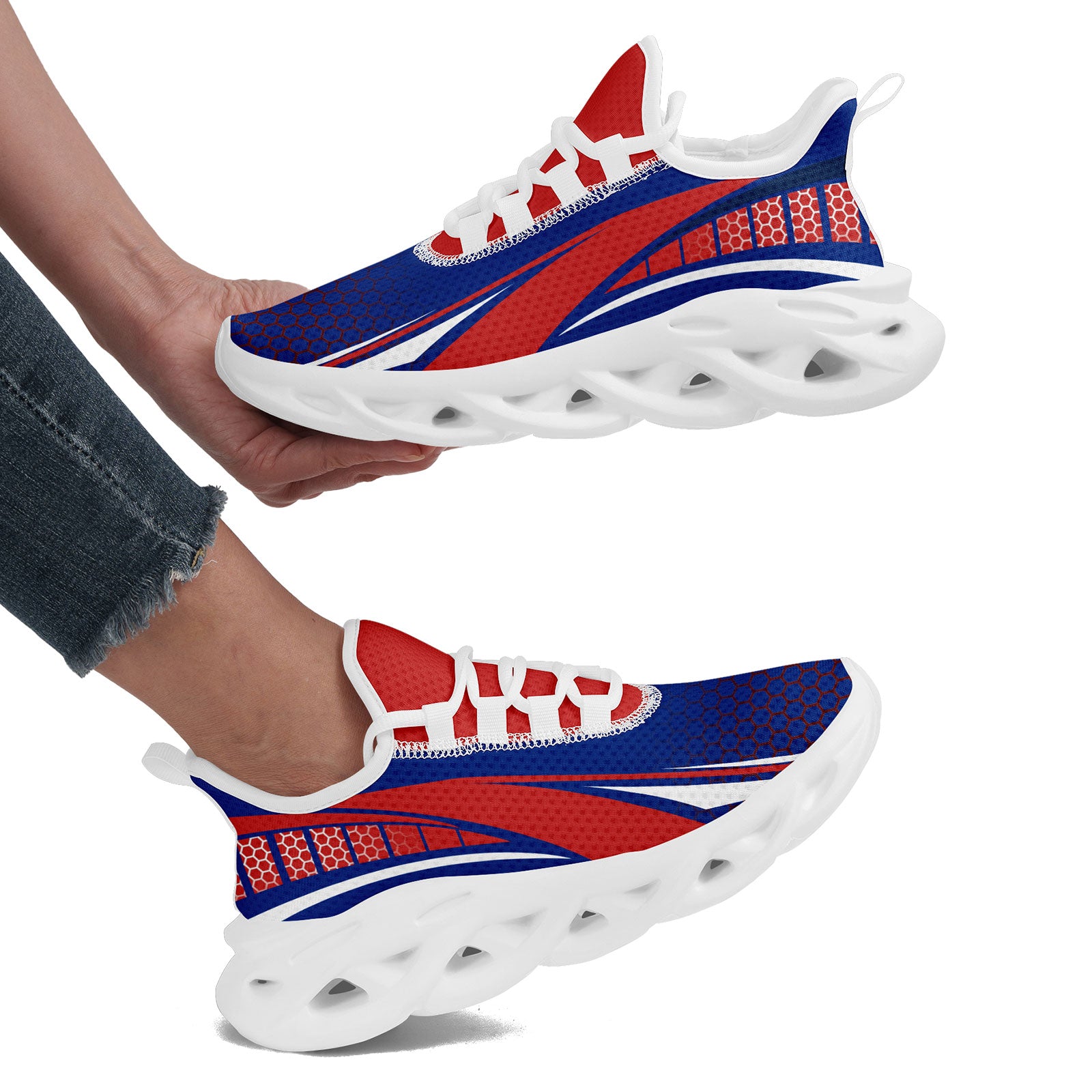 Custom Maxsoul Personalized Sneakers FN003 E025022 - Lightweight Comfortable Walking Shoes for Men & Women - Perfect for Running, Gym Workouts & Casual Wear