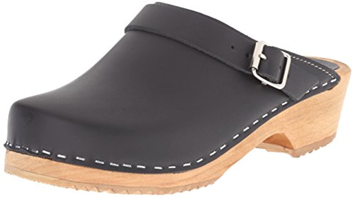 Mia Women's Alma Clog & Shoe Cleaning Rag Bundle - Comfortable Slip-On Clogs with Microfiber Cleaning Cloth for Home, Office & Outdoor Use