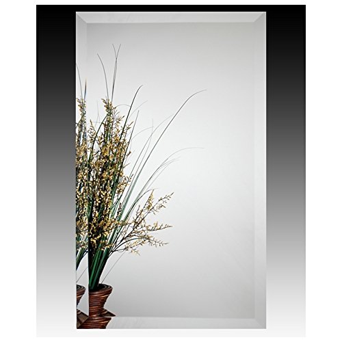 Stainless Steel Mirror Cabinet with LED Lights - Modern Bathroom Storage for Makeup & Shaving | MC20244-SS