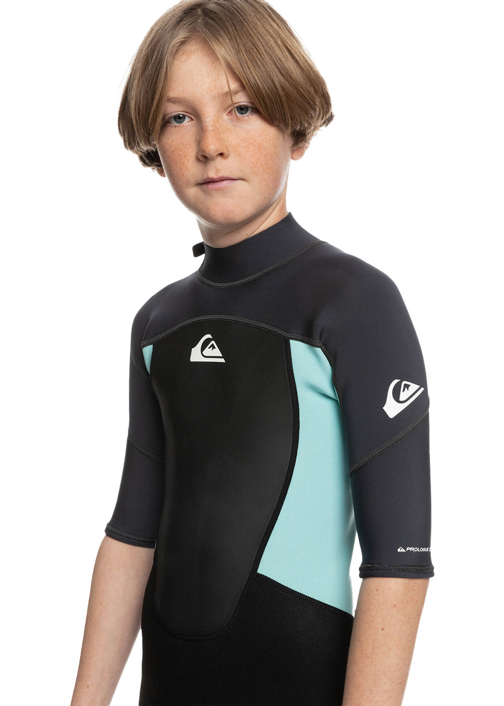 Quiksilver 2mm Prologue Boys Back Zip Spring Wetsuit - Kids Surfing & Swimming Gear for Beach & Pool Activities