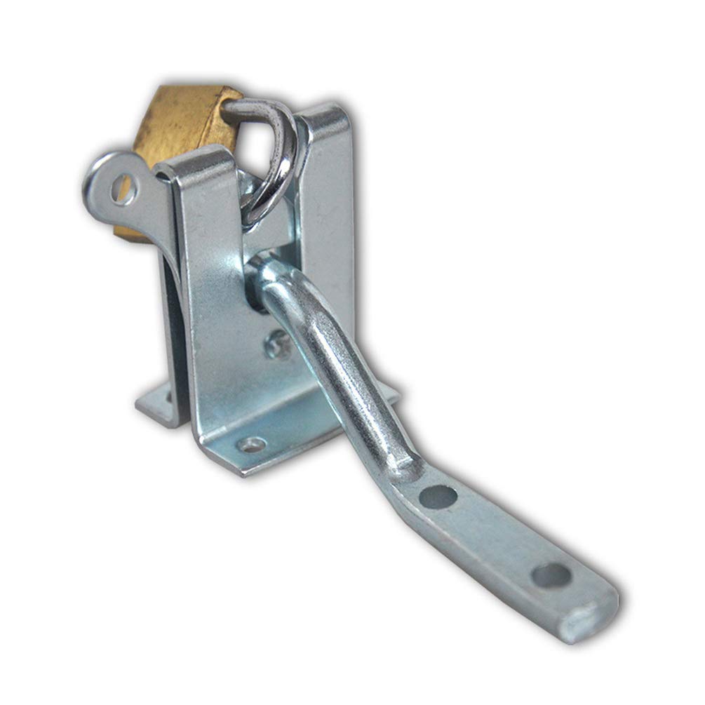 TOPBATHY Self-Locking Gate Latch - Heavy Duty Carbon Steel Auto-Locking Lever for Fence, Pasture, Farm & Garden Gates | Secure Entry for Livestock, Pets & Property Protection