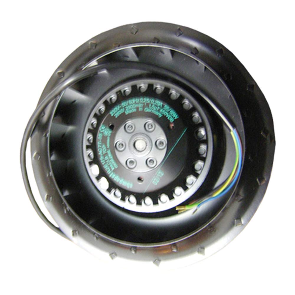 High-Efficiency R2E175-AC77-05 230VAC Backward Centrifugal Turbo Fan - Industrial Cooling & Ventilation for HVAC, Machinery, and Electronics Enclosures