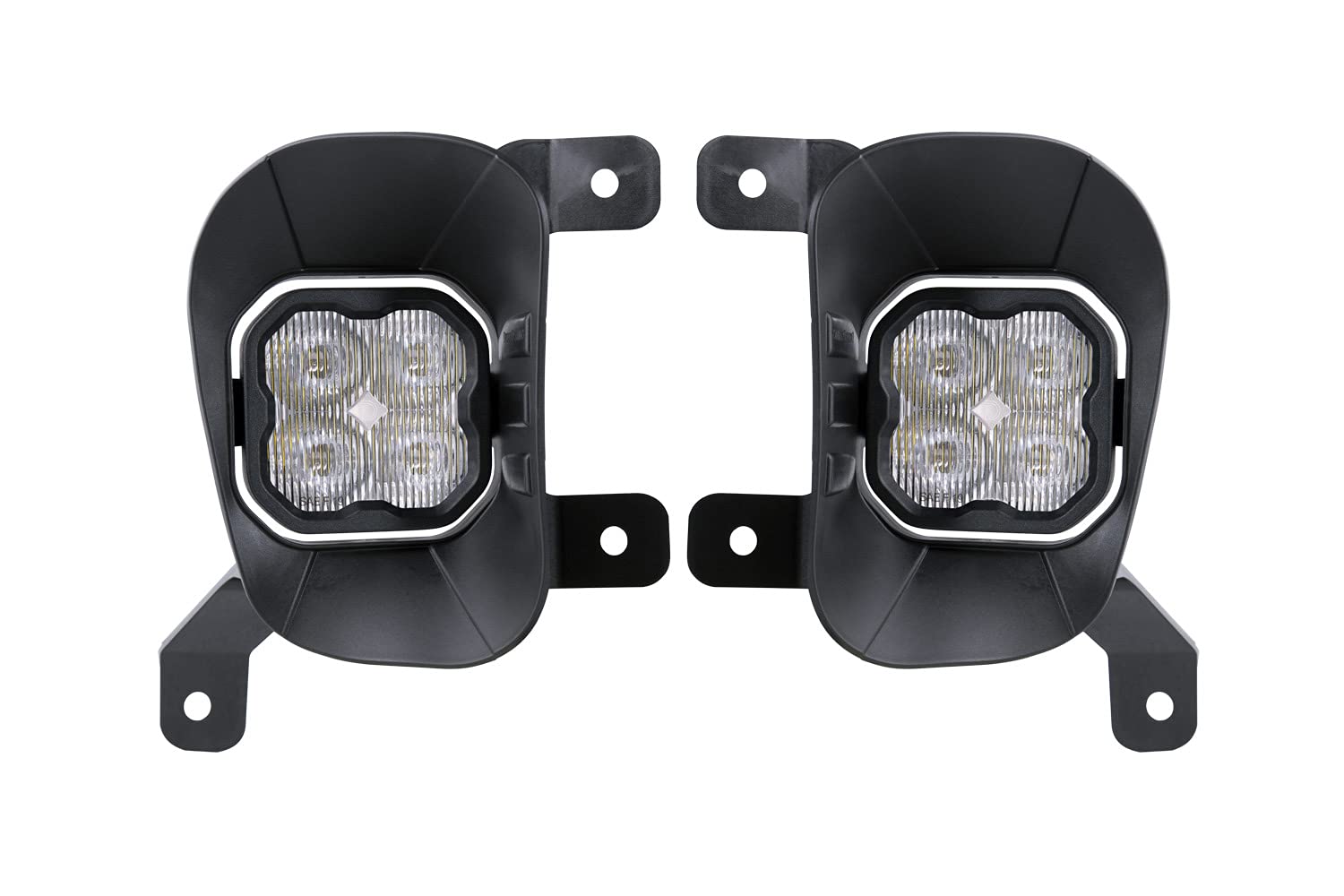 Diode Dynamics Stage Series 3in SAE/DOT Approved LED Fog Light Kit - White Sport with Backlight for Trucks, Jeeps & Off-Road Vehicles | Perfect for Night Driving & Off-Road Adventures