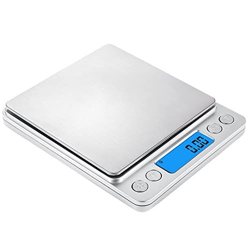 **Precision Digital Food Scale for Kitchen, Baking & Meal Prep - Accurate Electronic Cooking Scale with LCD Display - Perfect for Portion Control, Healthy Eating & Recipe Measuring (3)**    *(Ideal for Home Cooks, Bakers & Fitness Enthusiasts - Measure Ingredients, Track Macros & Simplify Meal Prep!)*