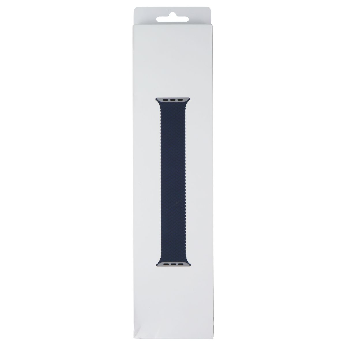 Apple 45mm Braided Solo Loop Strap for Apple Watch Series 8/7/6/SE (49/46/45/44mm) - Abyss Blue, Size 6 | Comfortable & Adjustable Sport Band for Running, Swimming & Everyday Wear