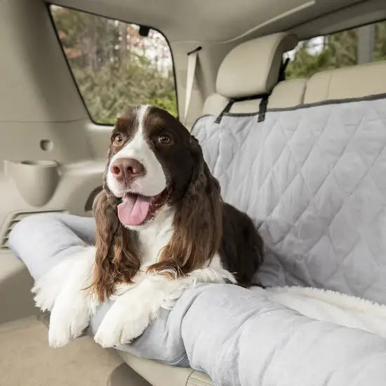 Happy Ride® Dog Car Seat Cover - Full Coverage Protection for Safe and Comfortable Travel - Perfect for Road Trips, Daily Commutes, and Pet Adventures