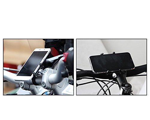 GUB PRO1 Universal Aluminum Bike Phone Mount - Adjustable Bicycle Handlebar Holder for 3.5-6.2 Inch Smartphones | Perfect for Cycling, Commuting & Outdoor Adventures